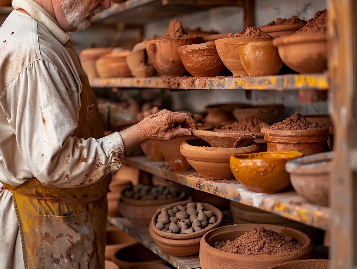 Sélection d’argile pour poterie et sculpture : critères et astuces