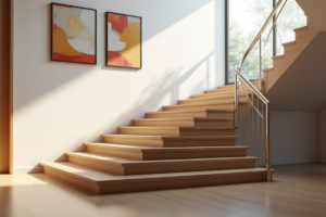 Harmonisez votre intérieur avec une décoration murale d’escalier élégante