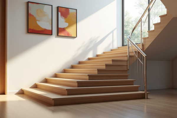 Harmonisez votre intérieur avec une décoration murale d’escalier élégante