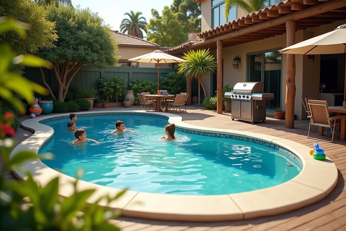 piscine installation